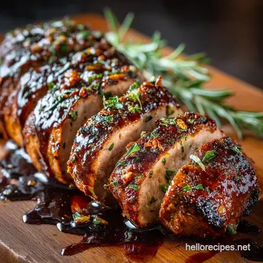 Easy Brown Sugar Balsamic Pork Tenderloin Recipe Weeknight Win Recipe Card