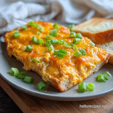 Buffalo Chicken Dip for 32 Servings Recipe Card