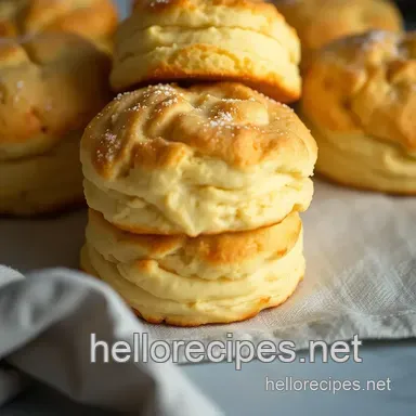 Buttery Bliss: My Secret to Fluffy Homemade Biscuits Recipe Card