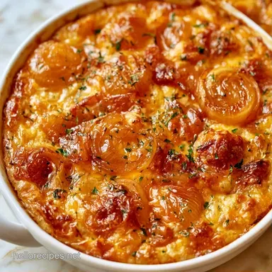 Caramelized Onion Dip for 12 Servings Recipe Card