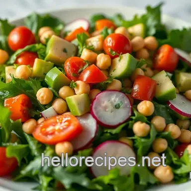 Charming Green Goddess Salad: A Fresh, Herby Delight for Everyone Recipe Card