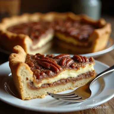 The Ultimate Brown Butter Cheesecake Pecan Pie Recipe Recipe Card