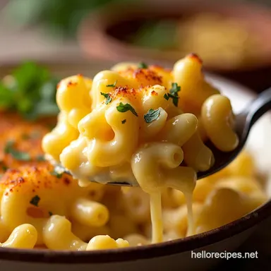 Cheesy Cauliflower Mac Cheese Zero Carb Comfort Recipe Card
