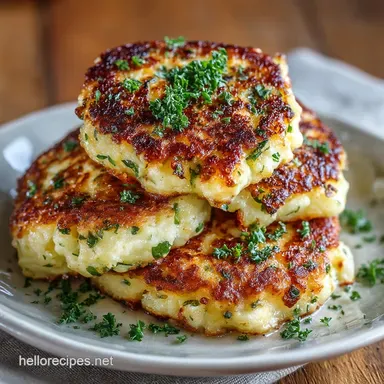 Golden Cheesy Mashed Potato Pancakes The Ultimate Leftover Mash Fix