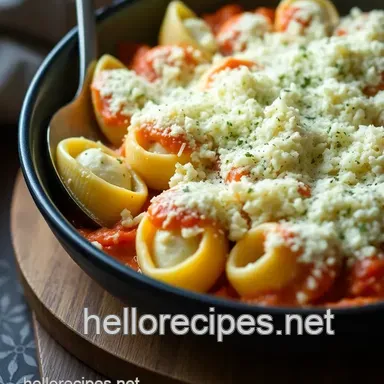 My Family's Favorite Stuffed Shells with Ricotta Cheese: A Comfort Food Classic Recipe Card