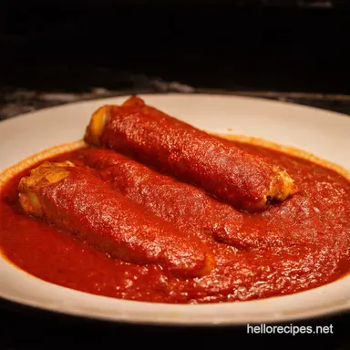 Chefs Kiss Red Enchilada Sauce Recipe Rich Smoky Recipe Card