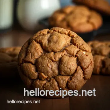 Chewy Molasses Cookie Recipe: A Cozy Dessert for Fall Recipe Card