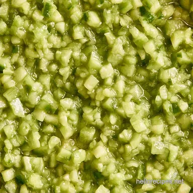Chicago Dog Relish in 30 Minutes
