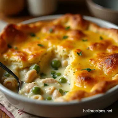 Hearty Chicken Leek Pot Pie Best Meals to Take to a Friend Recipe Card