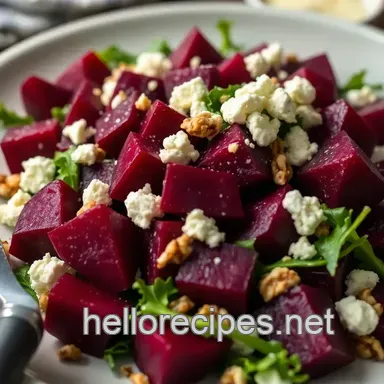 My Easy & Delicious Recipes for Cold Beet Salad: A Chilled Delight! Recipe Card