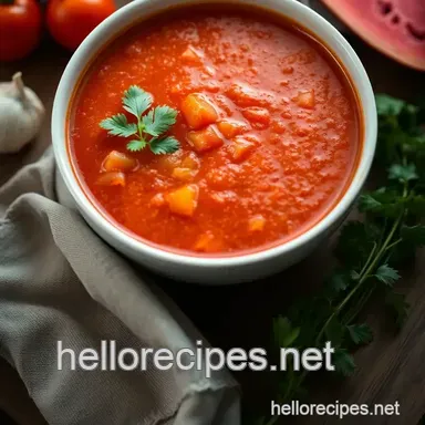 Easy & Refreshing Recipe for Gazpacho Soup: My Go-To Summer Comfort Recipe Card