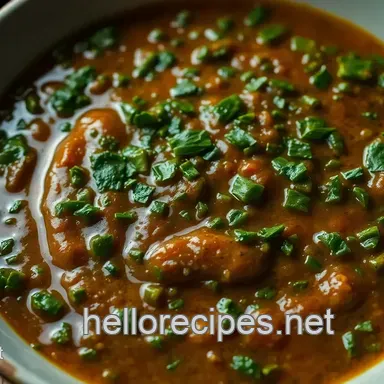 Easy Chimichurri Receta: My Go-To Argentinian Herb Sauce