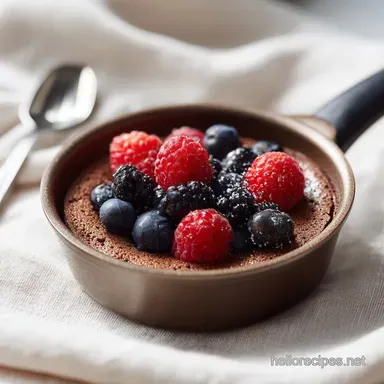 Dessert in 1 Pan with Berries in 35 Min Recipe Card