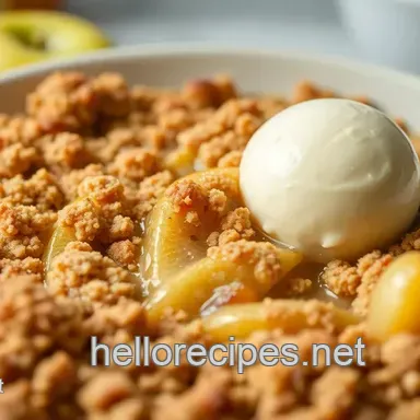 My Crazy Easy Apple Crumble Recipe (Seriously!)