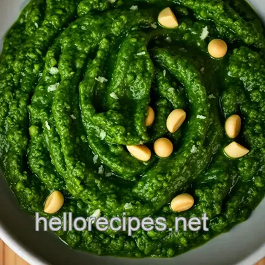 My Favourite Basil Pesto Recipe: A Taste of Italy in Just 10 Minutes Recipe Card