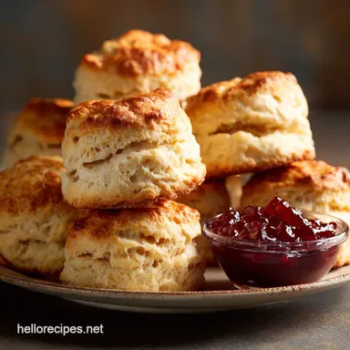 Scones Recipe: Classic Buttermilk Scones (Tall, Tender, No-Twist Method)
