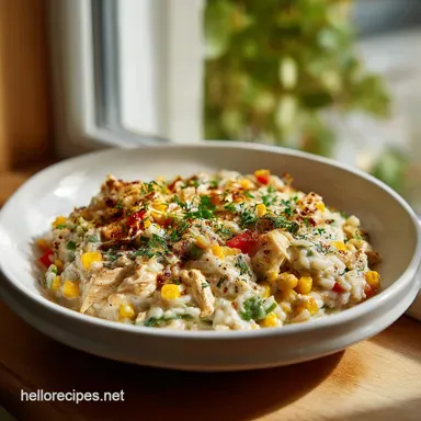 Chicken and Rice Casserole: Creamy and Tender in 90 Minutes Recipe Card