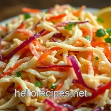 Creamy Coleslaw Dressing: Best Tangy Coleslaw This Side Up!