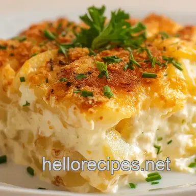 My Nan' s Recipe of Scalloped Potatoes: Creamy Comfort!