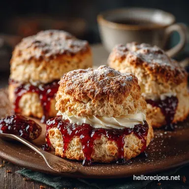 The Perfect Crumb Light Crumbly British Scone Recipe
