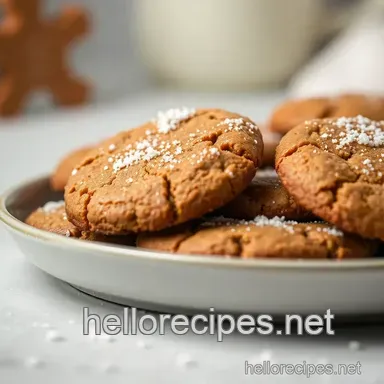 My Go-To Gingerbread Cookie Recipe: Perfect for Christmas! Recipe Card