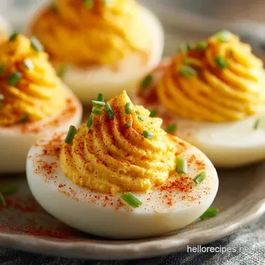 Deviled Eggs Recipe Best: Get Flawlessly Smooth and Creamy Yolks Recipe Card