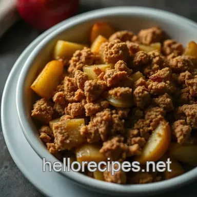Classic Easy Apple Crisp Recipe – Warm, Crunchy & Truly Cozy Recipe Card