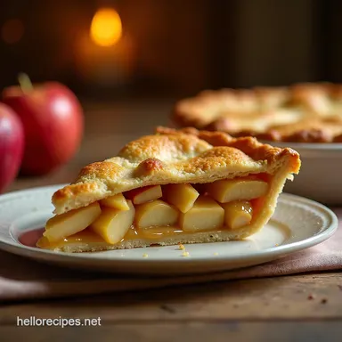 The Quintessential Apple Pie Flaky Double Butter Crust Recipe Recipe Card