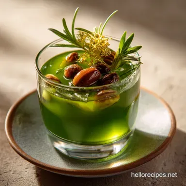 Green Tea Shot: The Emerald Elixir (No Tea Inside)