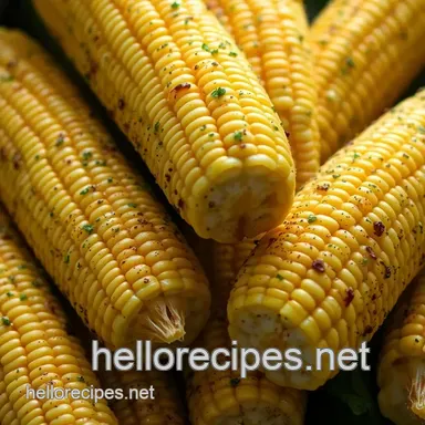 Classic Grilled Corn on the Cob Recipe: My Easy Herb Butter Method Recipe Card
