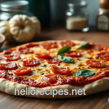 Classic Homemade Pizza: A Flavorful Slice of Italy at Home Recipe Card