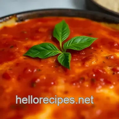 Classic Italian-Style Pizza Sauce Recipe: A Homemade Delight Recipe Card