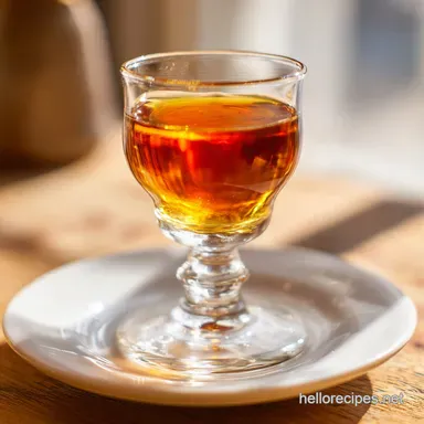 Manhattan Cocktail Recipe with Rye Whiskey in 5 Minutes Recipe Card