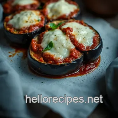 Classic Roasted Eggplant Parmesan: A Warm, Family Favorite Dish Recipe Card