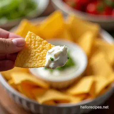 The Best Sour Cream Chip Dip Recipe Homemade Perfection