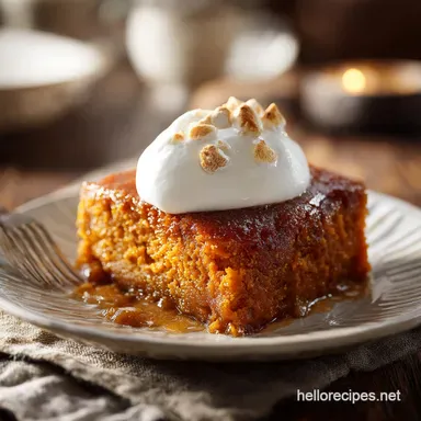Southern Sweet Potato Pone: The Old Fashioned Dessert Recipe Recipe Card