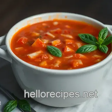 Cozy Soup Recipes: My Family’s Classic Tomato Basil Twist