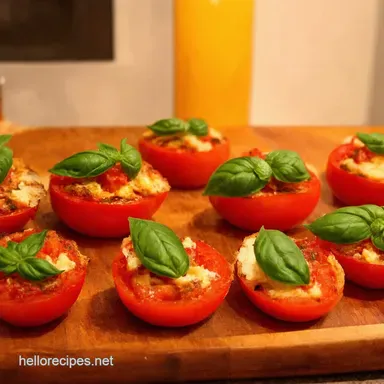 Easy Bruschetta Recipe My Italian Tomato Basil Secret Recipe Card