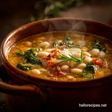 Tuscan White Bean Soup (Zuppa di Fagioli): Easy, Creamy Rustic
