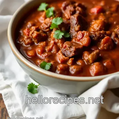 Ultimate Cowboy Chili with Smoky Bacon & Beef: 7 Delicious Secrets Recipe Card