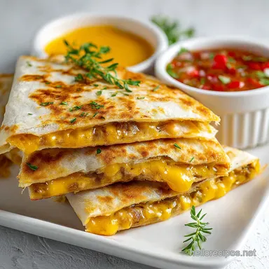 copycat taco bell quesadilla sauce: Velvety Creaminess in 5 Minutes Recipe Card