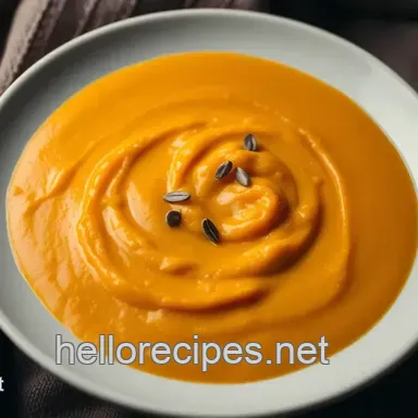 Cozy Pumpkin Soup: A Hug in a Bowl Recipe