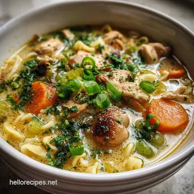 Crack Chicken Noodle Soup Ready in 30 Min Recipe Card