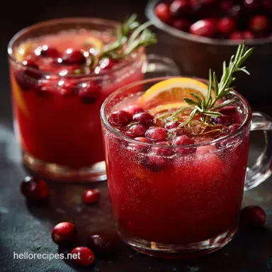 Big Batch Thanksgiving Cocktails: Cranberry-Maple Punch Recipe Recipe Card