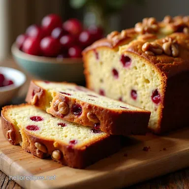 Cranberry Walnut Bread My Easy FamilyFavorite Recipe Recipe Card