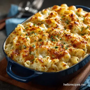 Pioneer Woman Mac and Cheese: Ultra-Creamy Baked Casserole Recipe Card