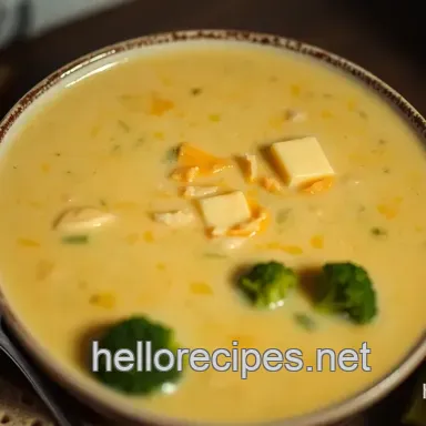 Creamy Cheddar Broccoli Soup: Easy Comfort Food!