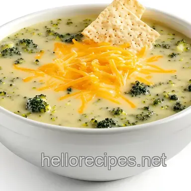 Creamy Broccoli Cheddar Soup: A Panera Bread Copycat!