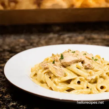 Best Chicken Alfredo Recipe Creamy Easy Restaurant Style Recipe Card