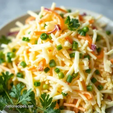 Creamy Dreamy Coleslaw: The Best Coleslaw Recipe You'll Ever Need! Recipe Card